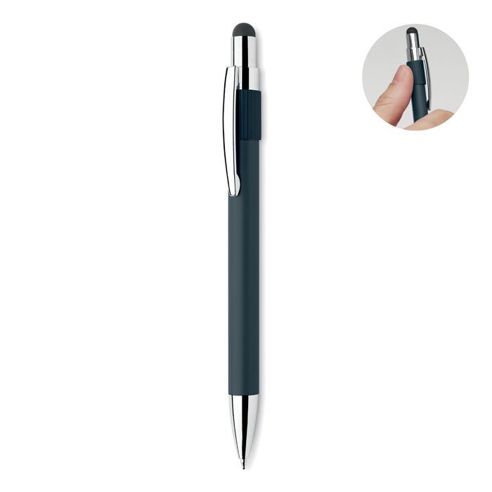 Druckkugelschreiber mit Stylus EDD - marineblau-899