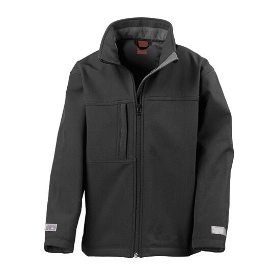 Junior Classic Soft Shell Jacket - black-65
