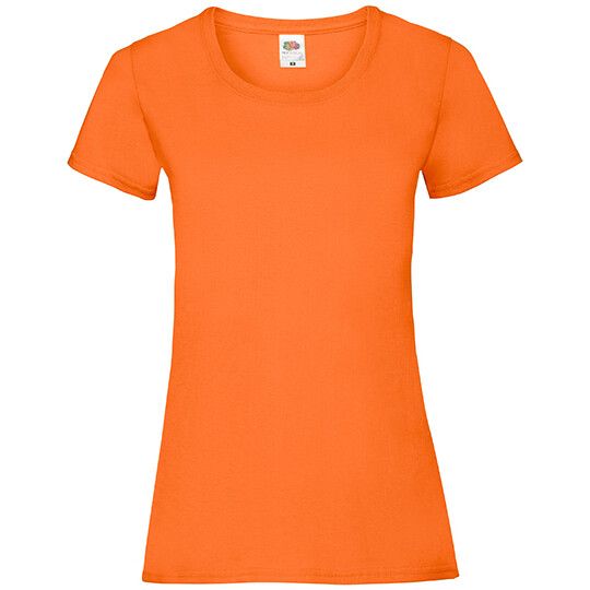 Ladies´ Valueweight T - orange-610