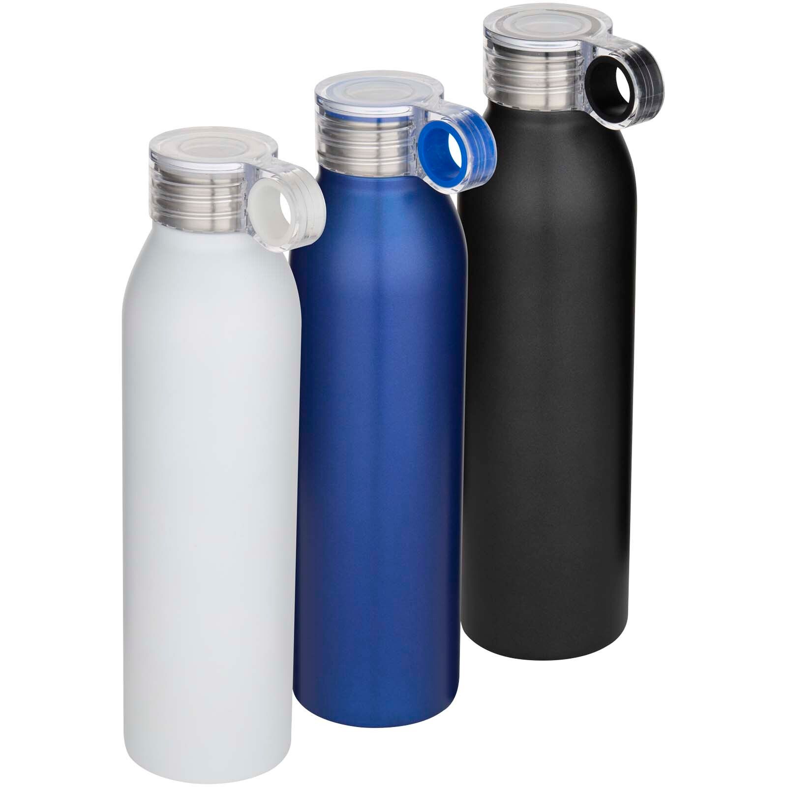 Grom 650 ml RCS-zertifizierte Trinkflasche aus recyceltem Edelstahl - weiss-38