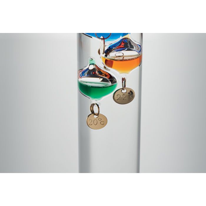 Galileo Thermometer Glas 28cm GALI - transparent-527