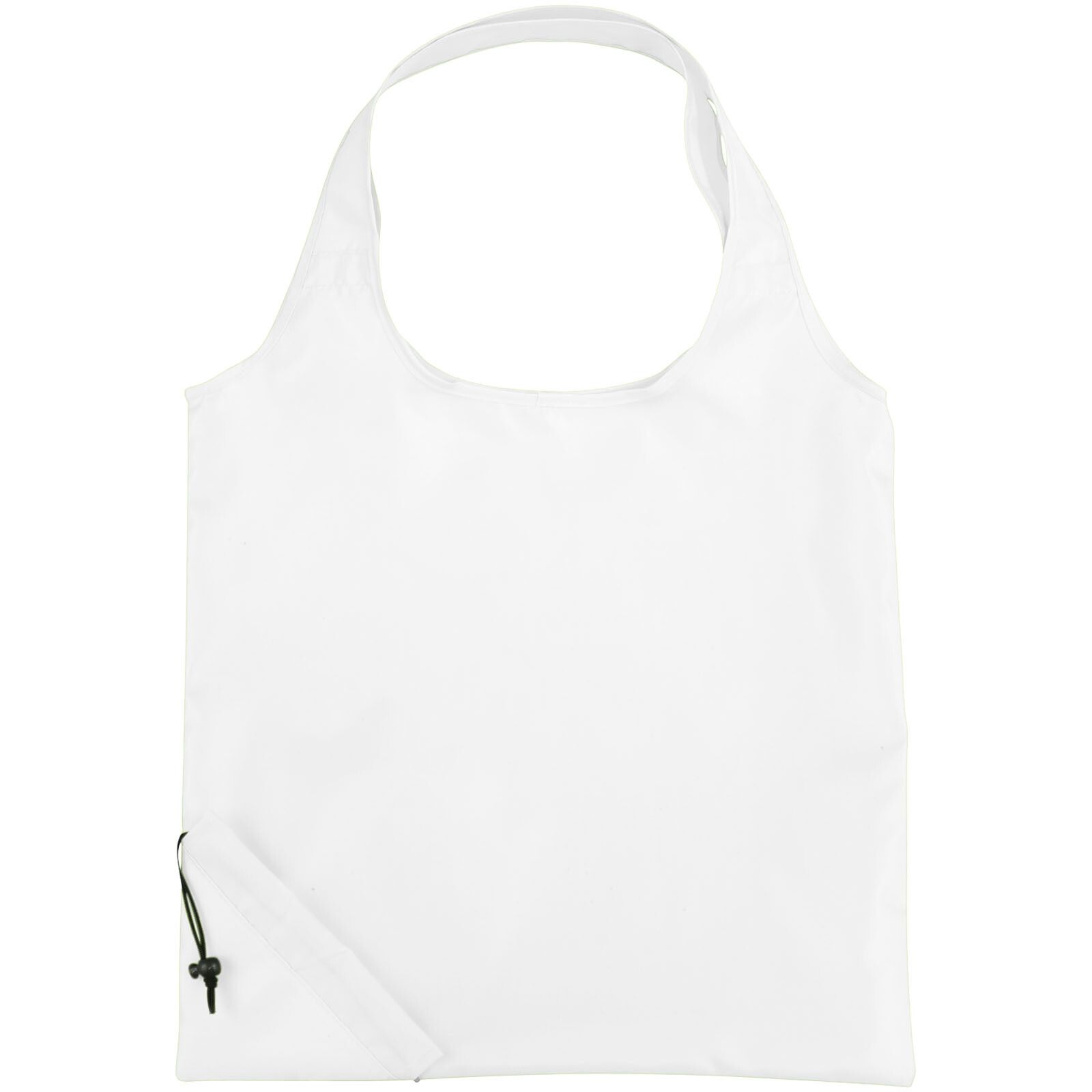 Bungalow faltbare Polyester Tragetasche 7L - weiss-791