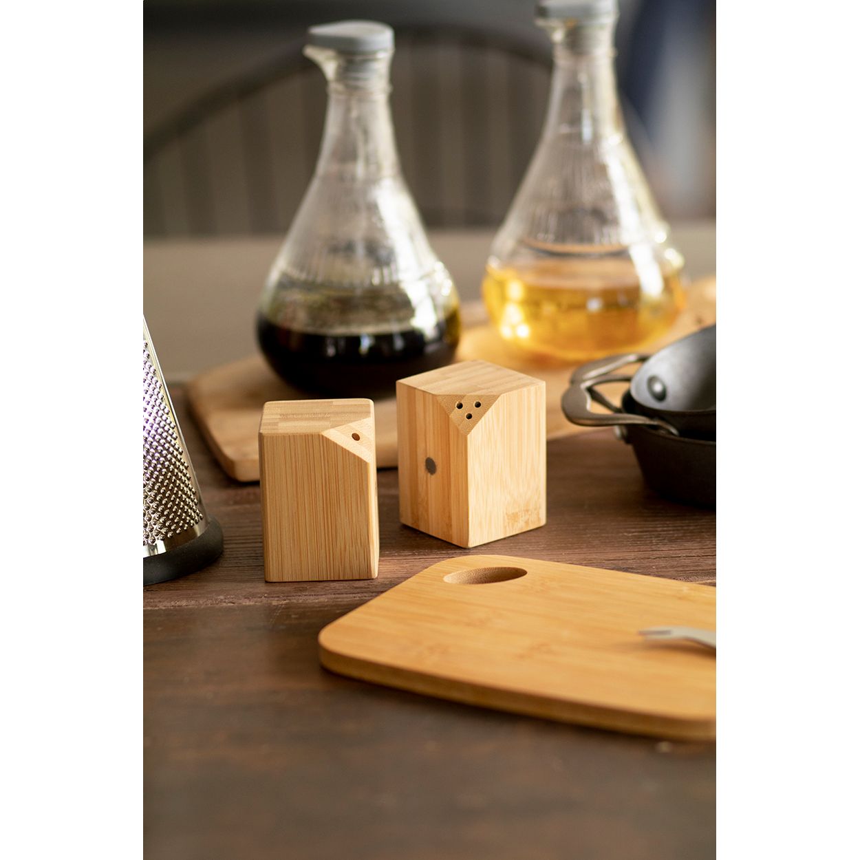 Salz- und Pfefferstreuer-Set Kerala - natur-620