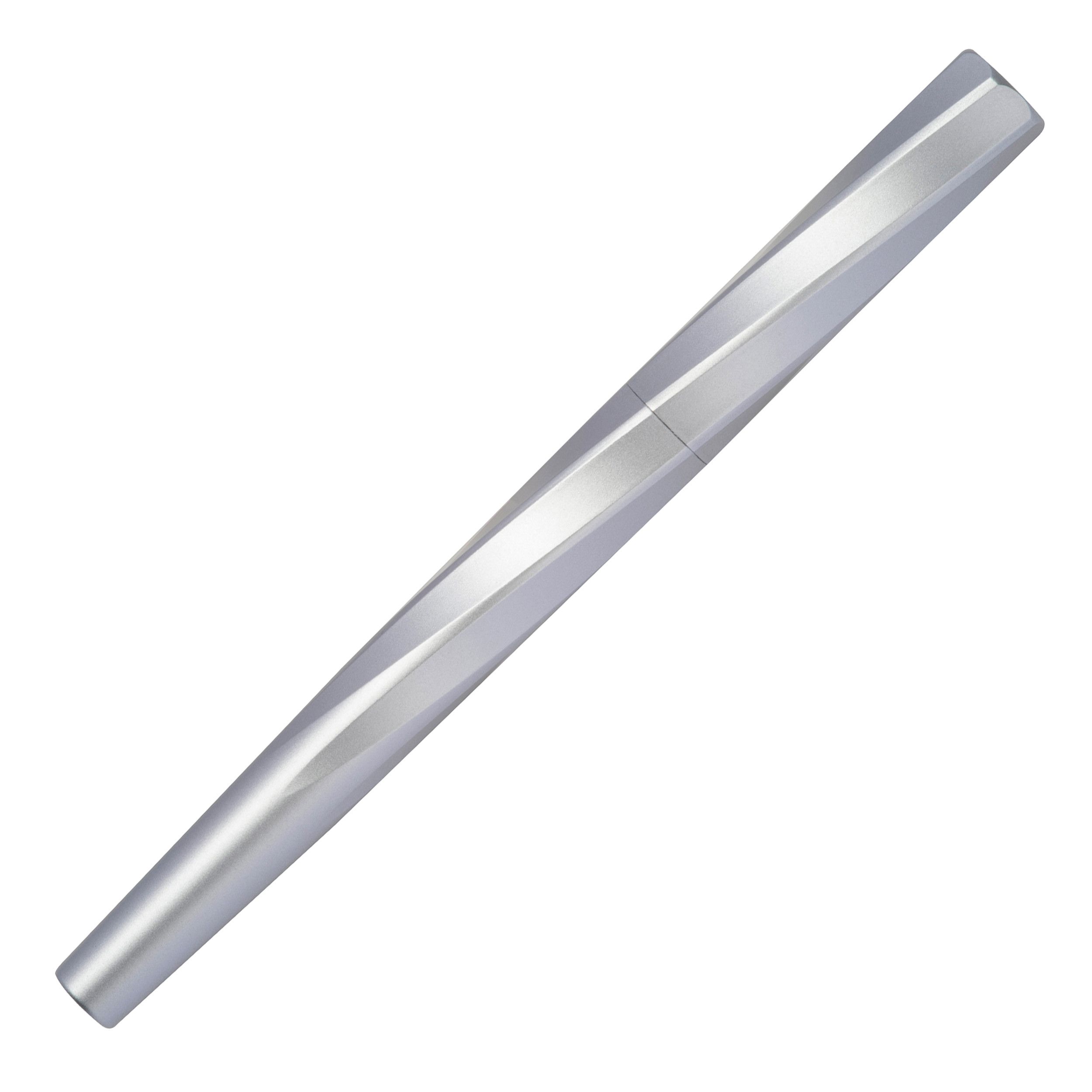 MoLu Messing Rollerball Praia Grande - silbergrau-516