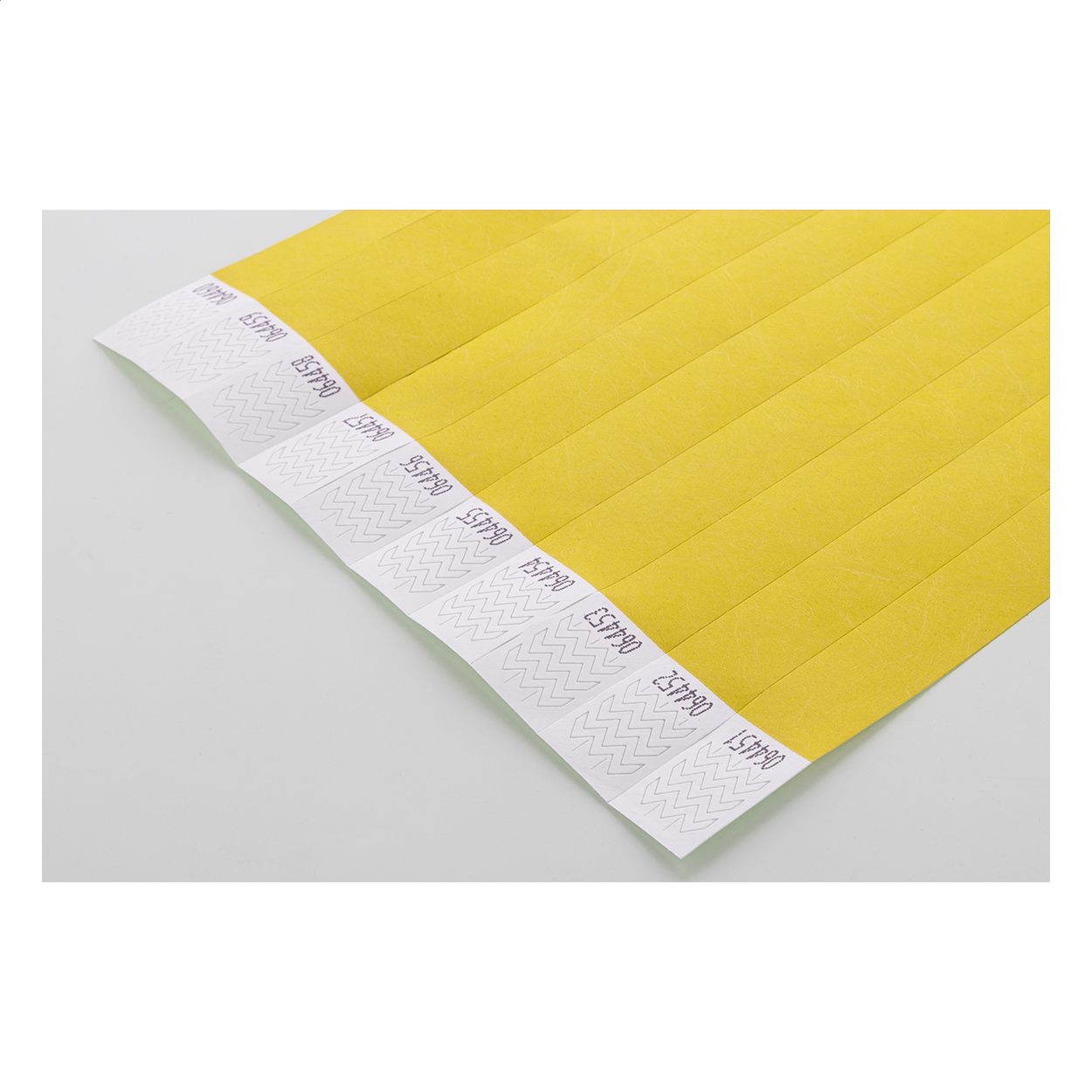 Wristvek Einlassbänder (10 Stk.) - gelb-233
