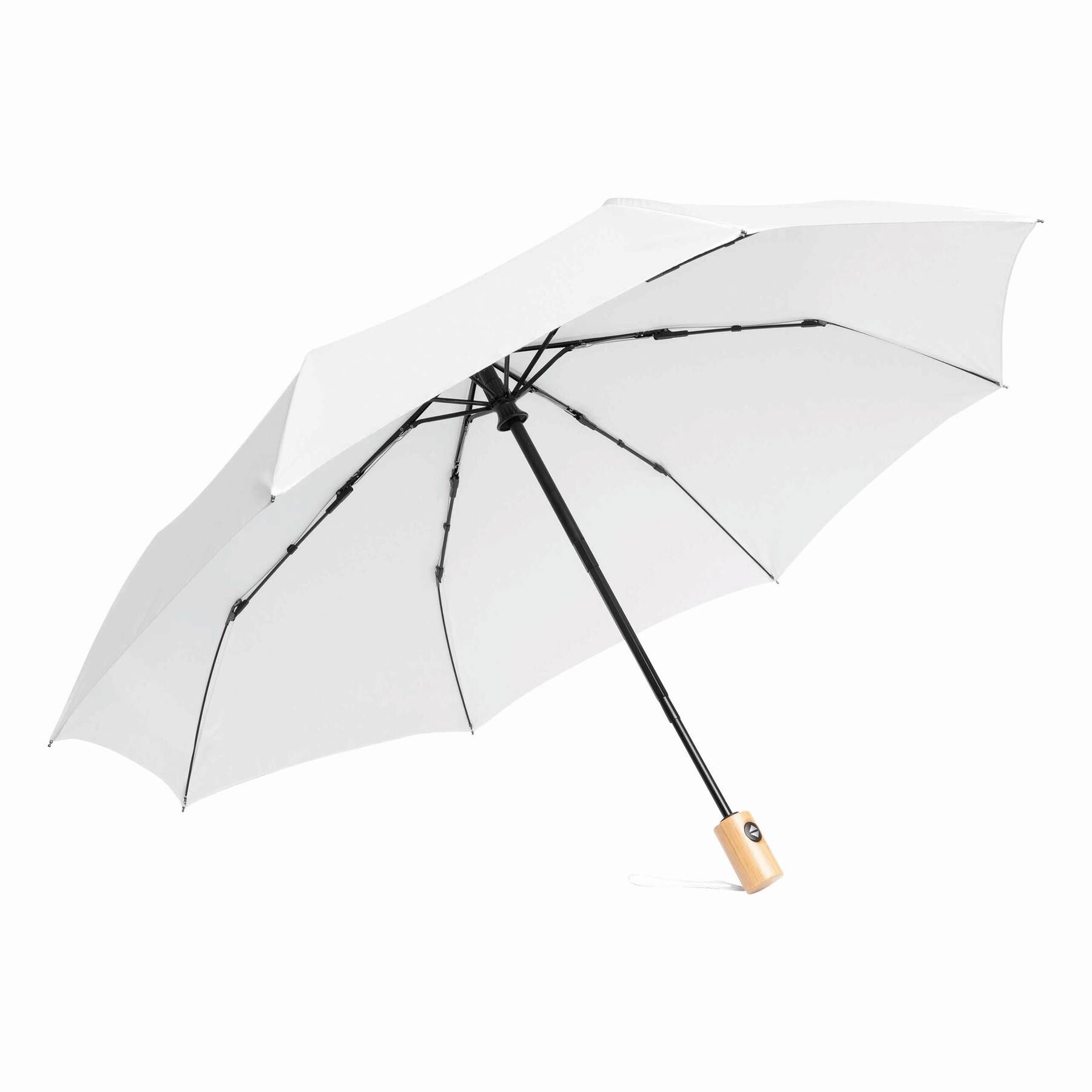 Vollautomatischer Windproof-Taschenschirm CALYPSO - weiß-759