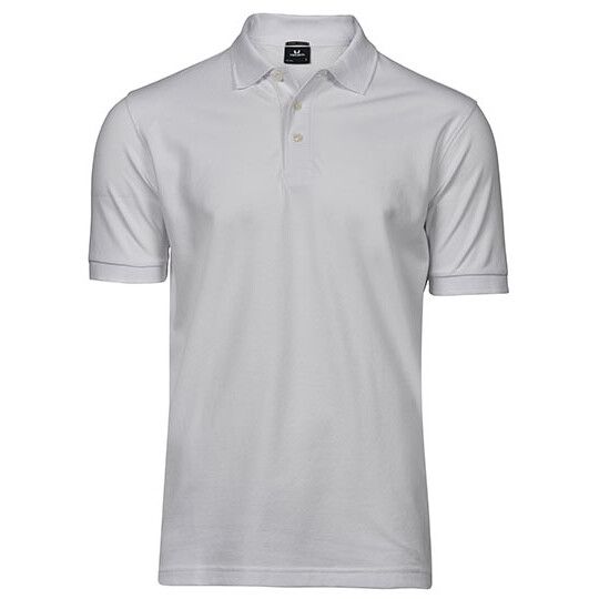 Men´s Luxury Stretch Polo - white-466