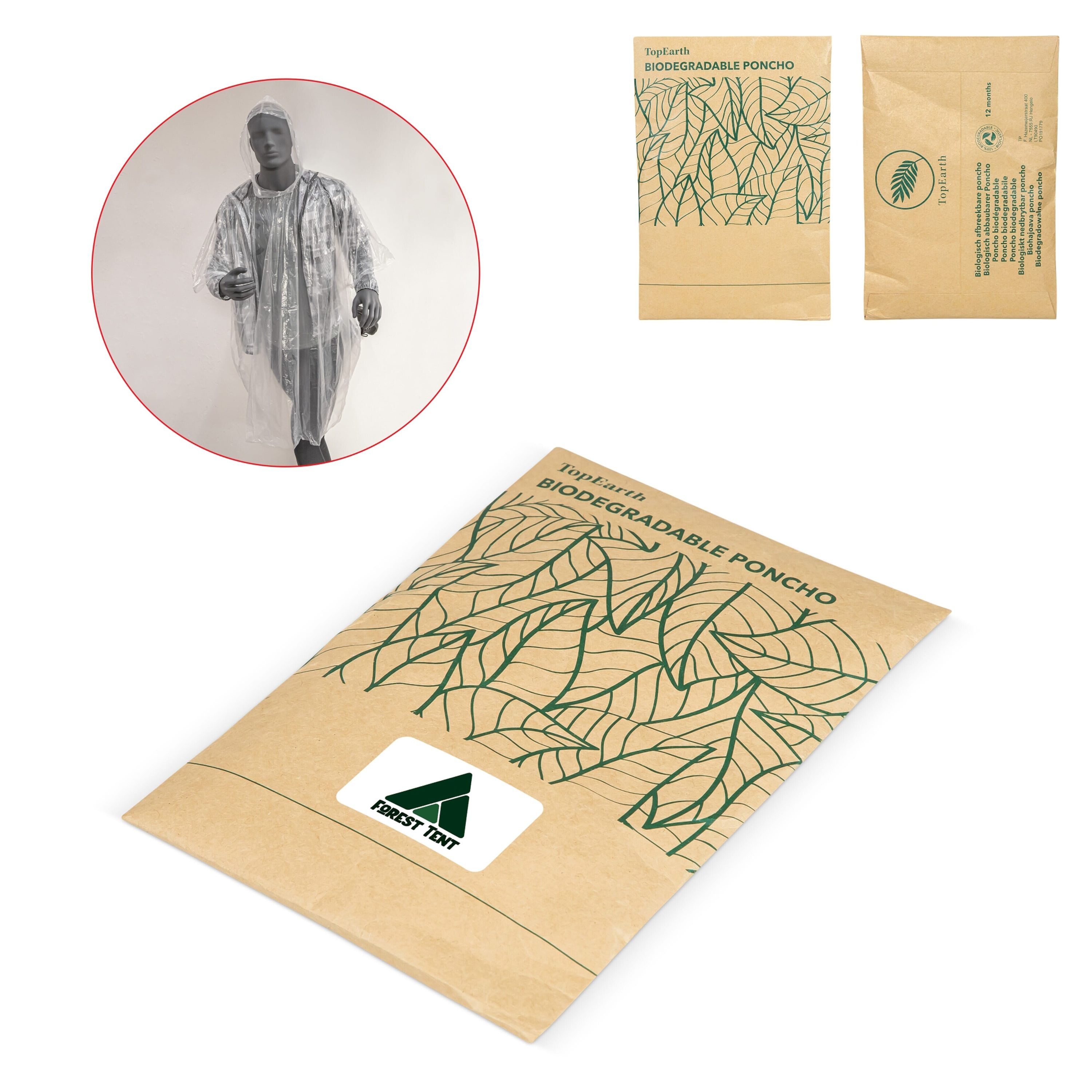 Regenponcho - natur-310