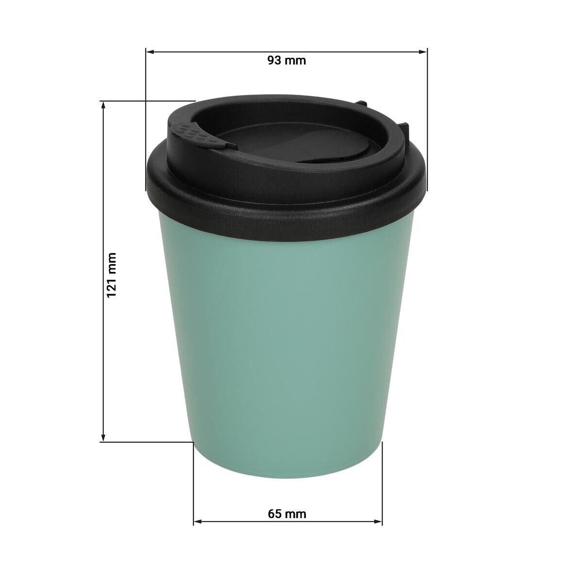 Bio-Kaffeebecher PremiumPlus small 250 ml - kornblume-913