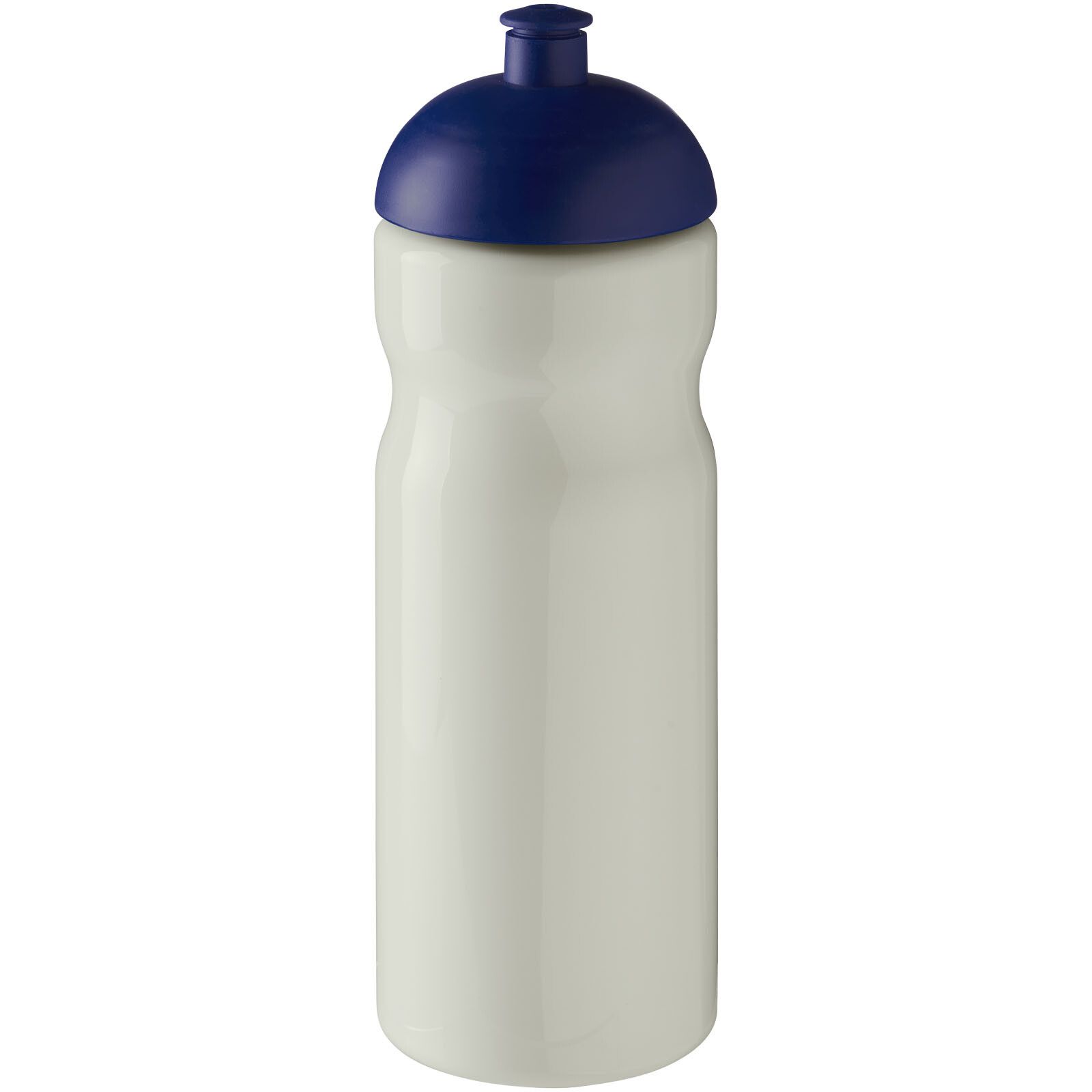 H2O Active Eco Base 650 ml Sportflasche mit Stülpdeckel - elfenbeinweiß -  blau-183