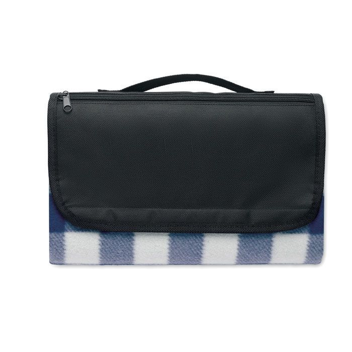 Picknick Decke RPET-Fleece CALY - blau-864