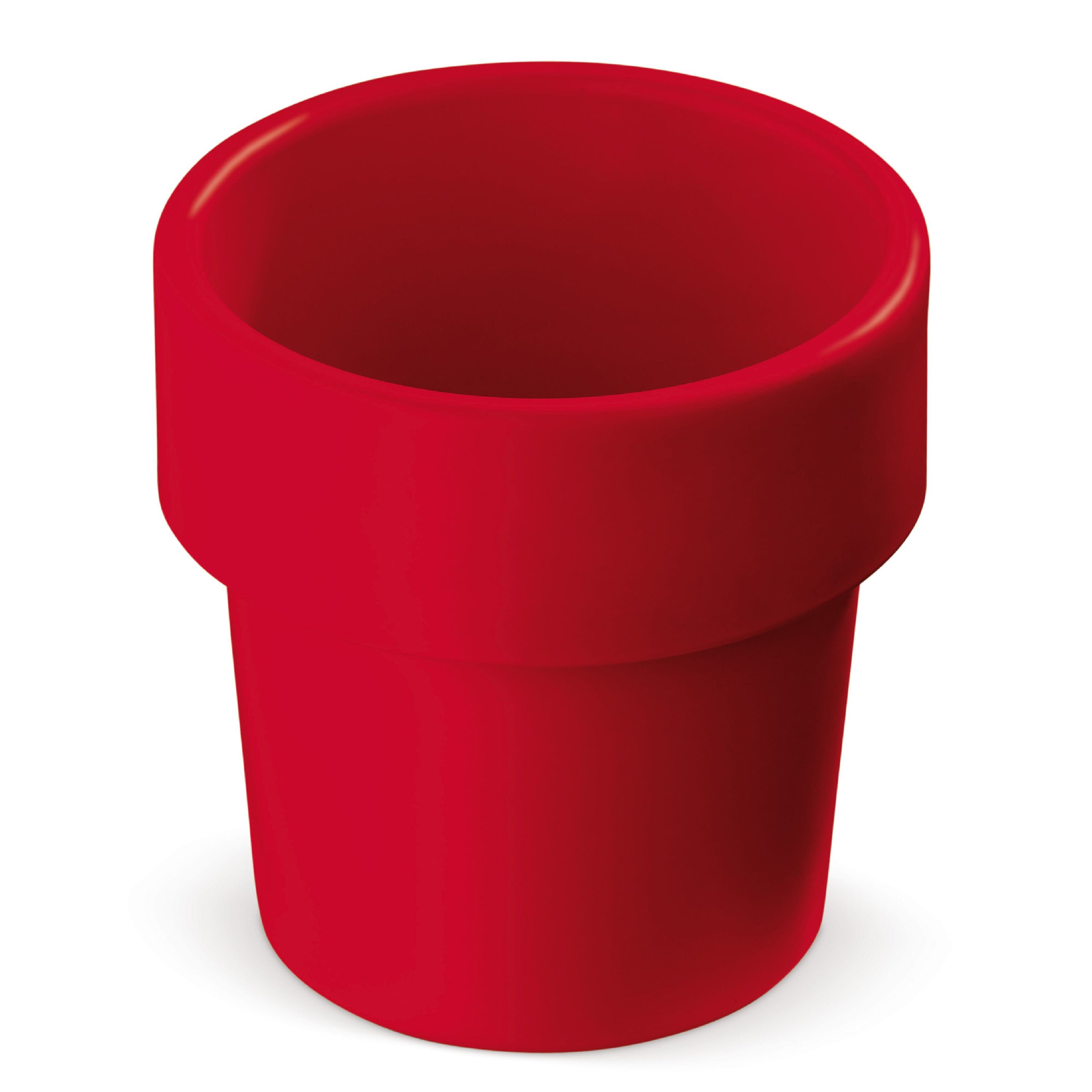 Heiß-aber-cool Kaffeebecher 240ml - rot-801