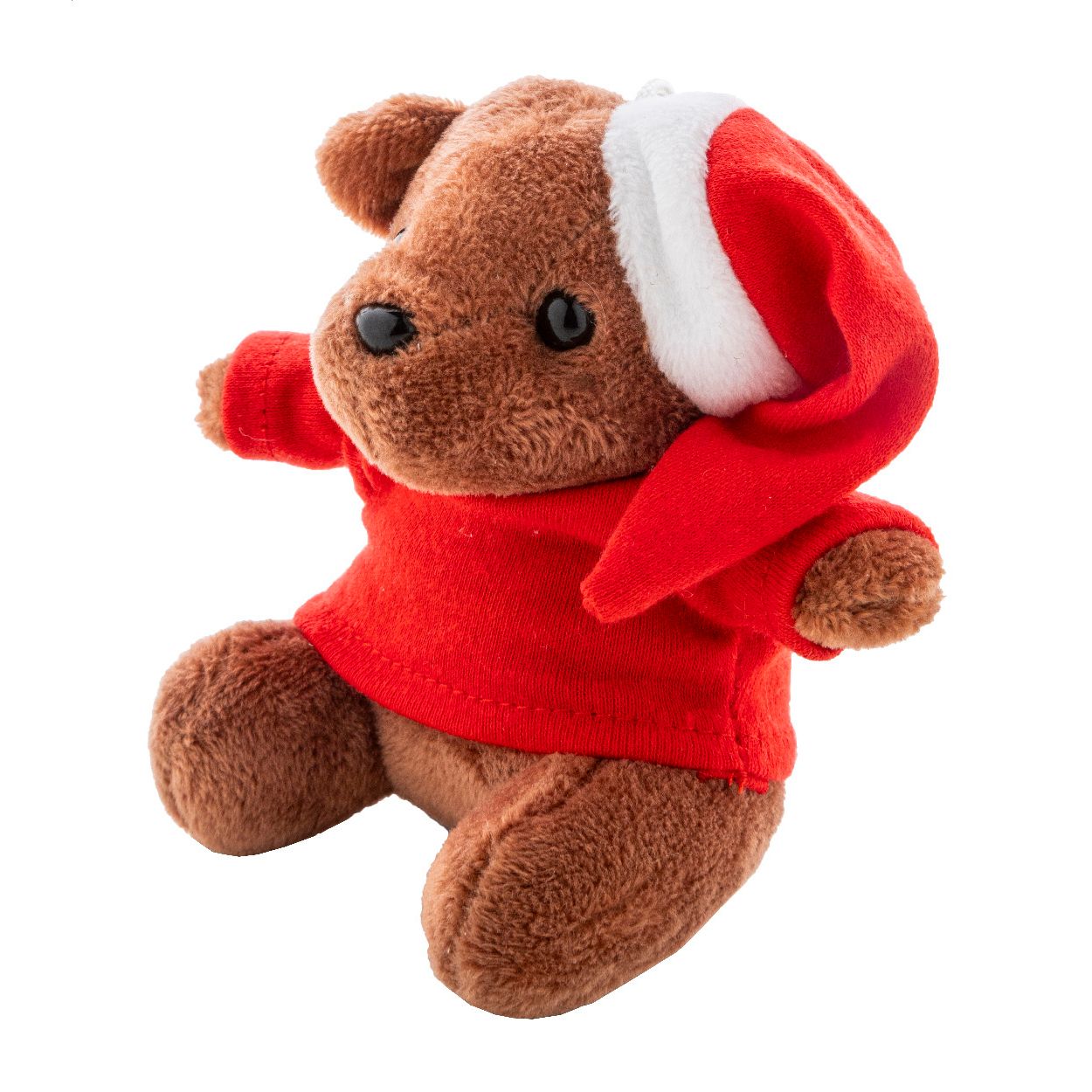 Julnalle Plüsch-Weihnachts-Teddybär-Schlüsselanhänger - mehrfarbig-54