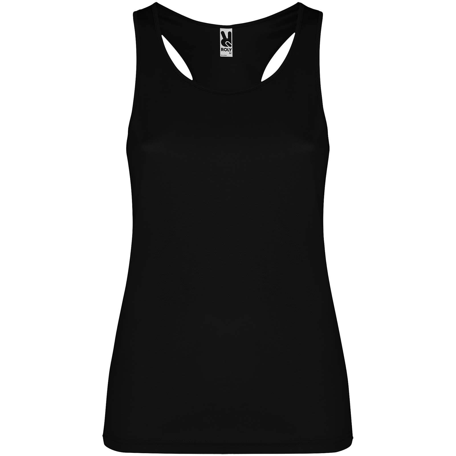 Schura Sport Top für Damen - schwarz - 2XL-741