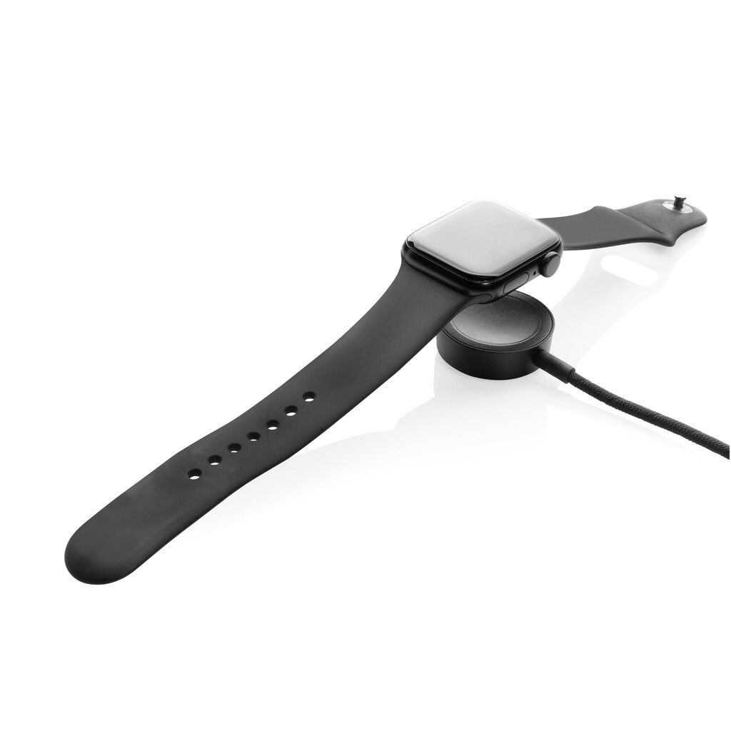 Terra RCS rPET 6-in-1-Ladekabel mit Uhrenladegerät - grau-736