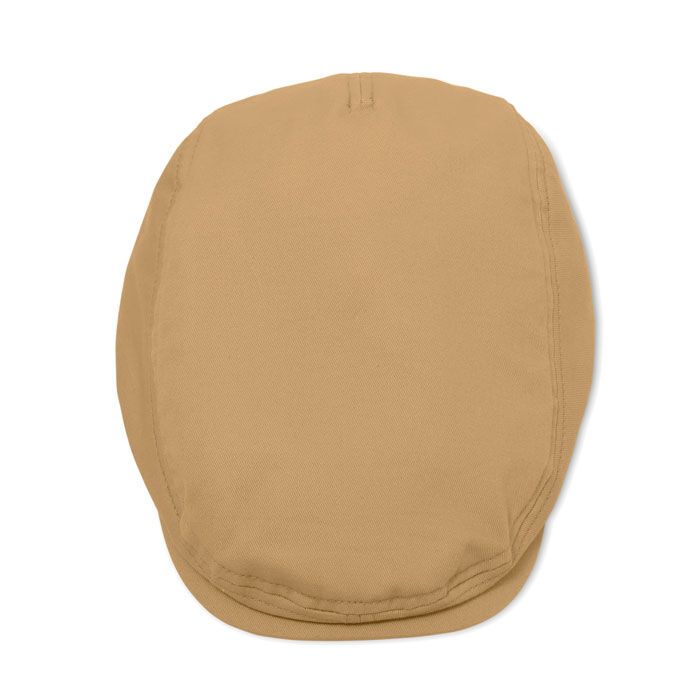 Newsboy-Kappe 235 g/m² FLAT PEAK - khaki-797