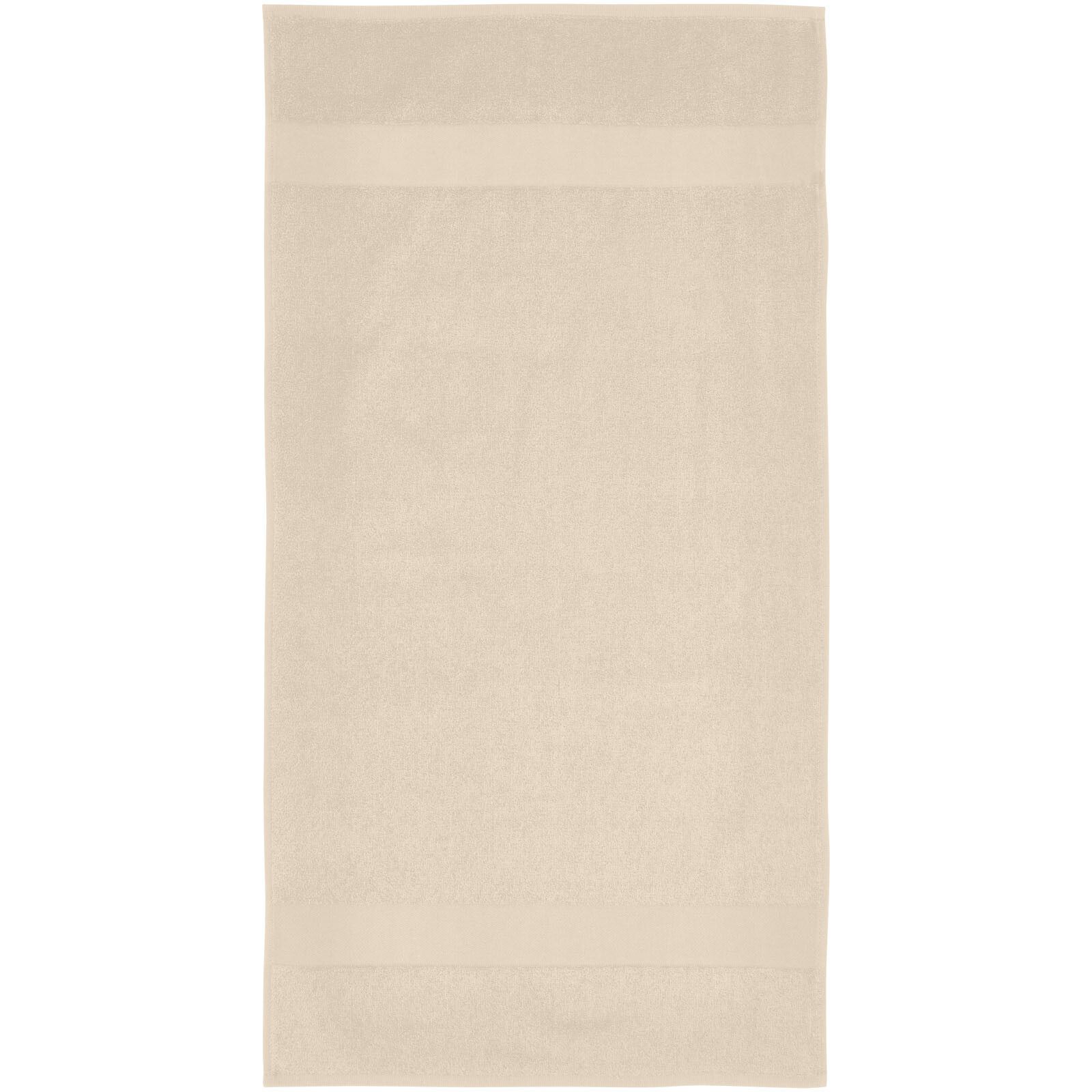 Charlotte 450 g/m² Baumwollhandtuch 50 x 100 cm - beige-452