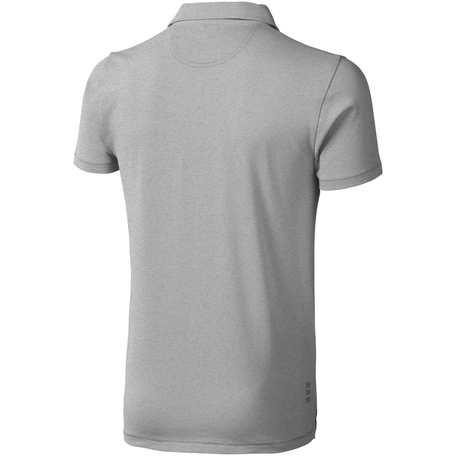Markham Stretch Poloshirt für Herren - grau meliert - M-482