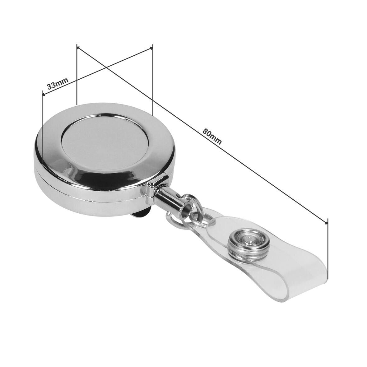 Ausweishalter ID - silber-173