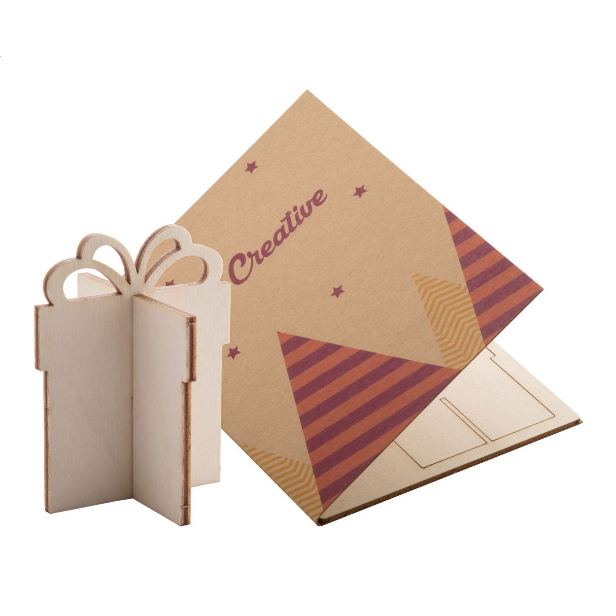 Creax Eco Weihnachtskarte, Geschenk - natur-482