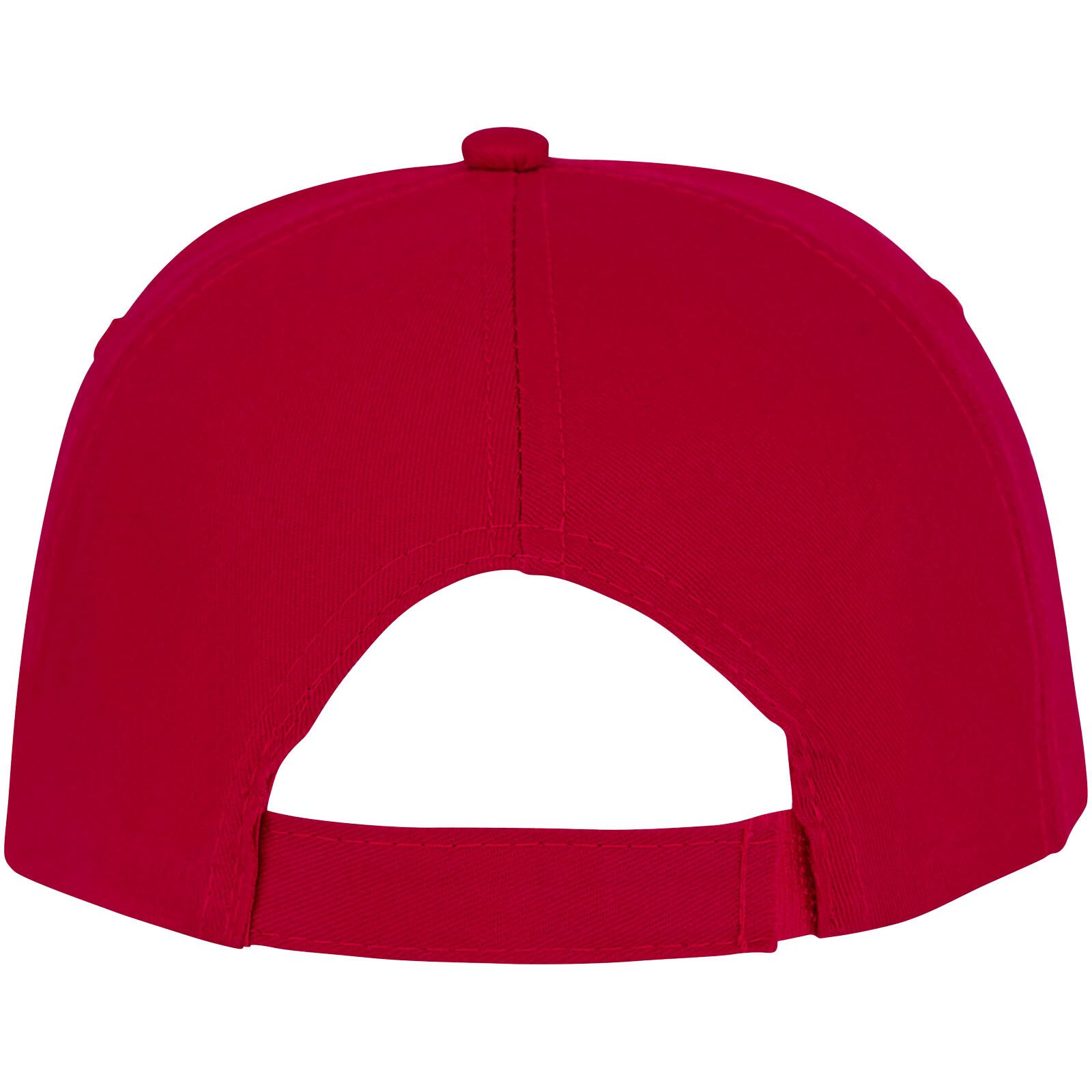 Styx Cap mit 5 Segmenten und Sandwichschirm - rot - 0-865