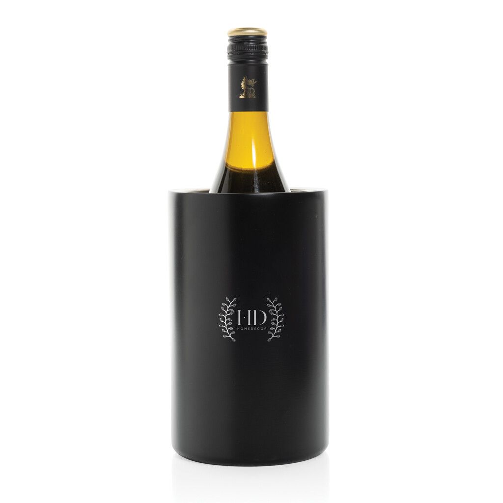 Vino Weinkühler aus RCS-zertifiziert recyc. Stainless-Steel - schwarz-288