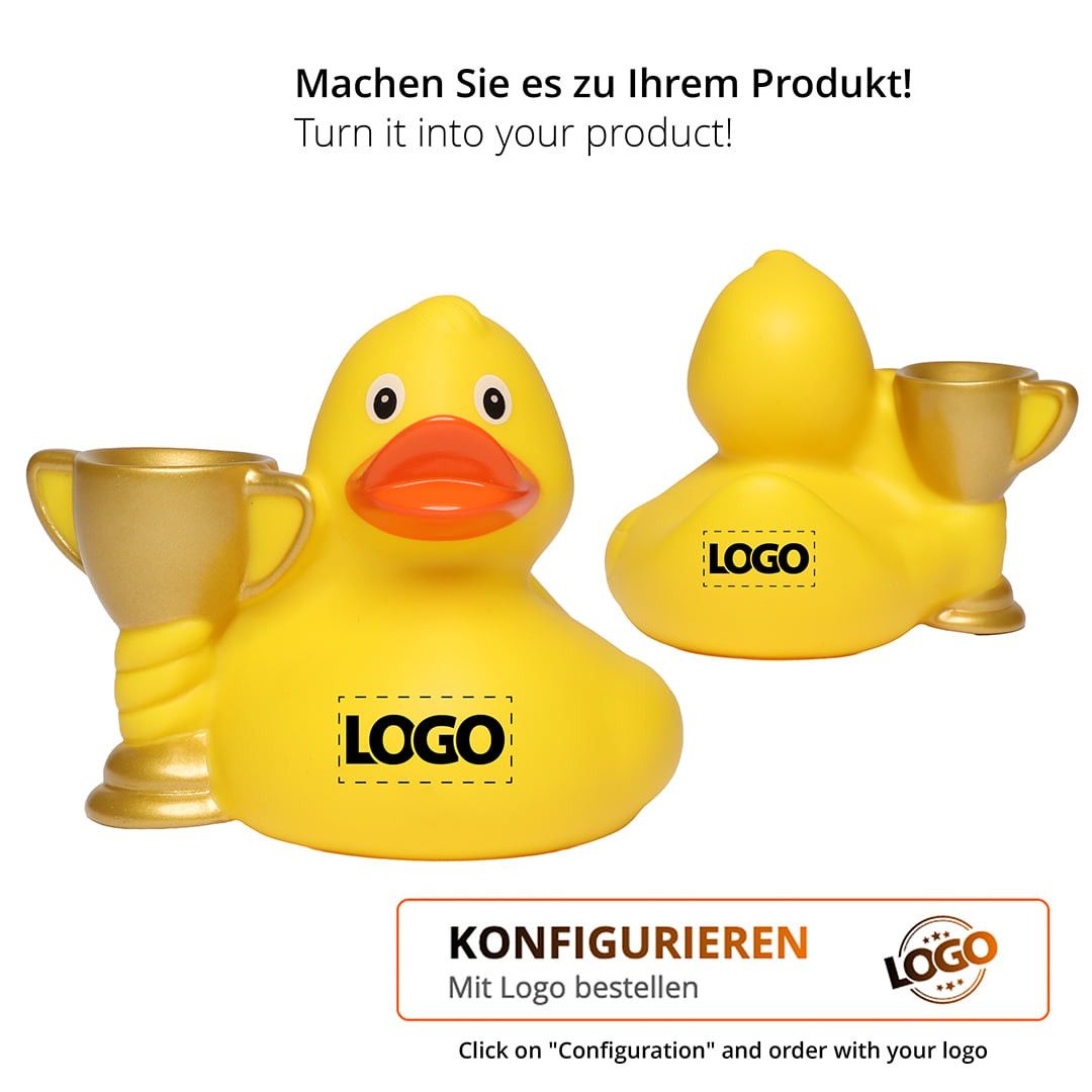 Quietsche-Ente Pokal - bunt-878