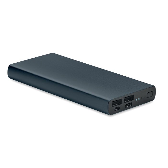 Powerbank 10000 mAh POWERFLAT 10C - marineblau-258