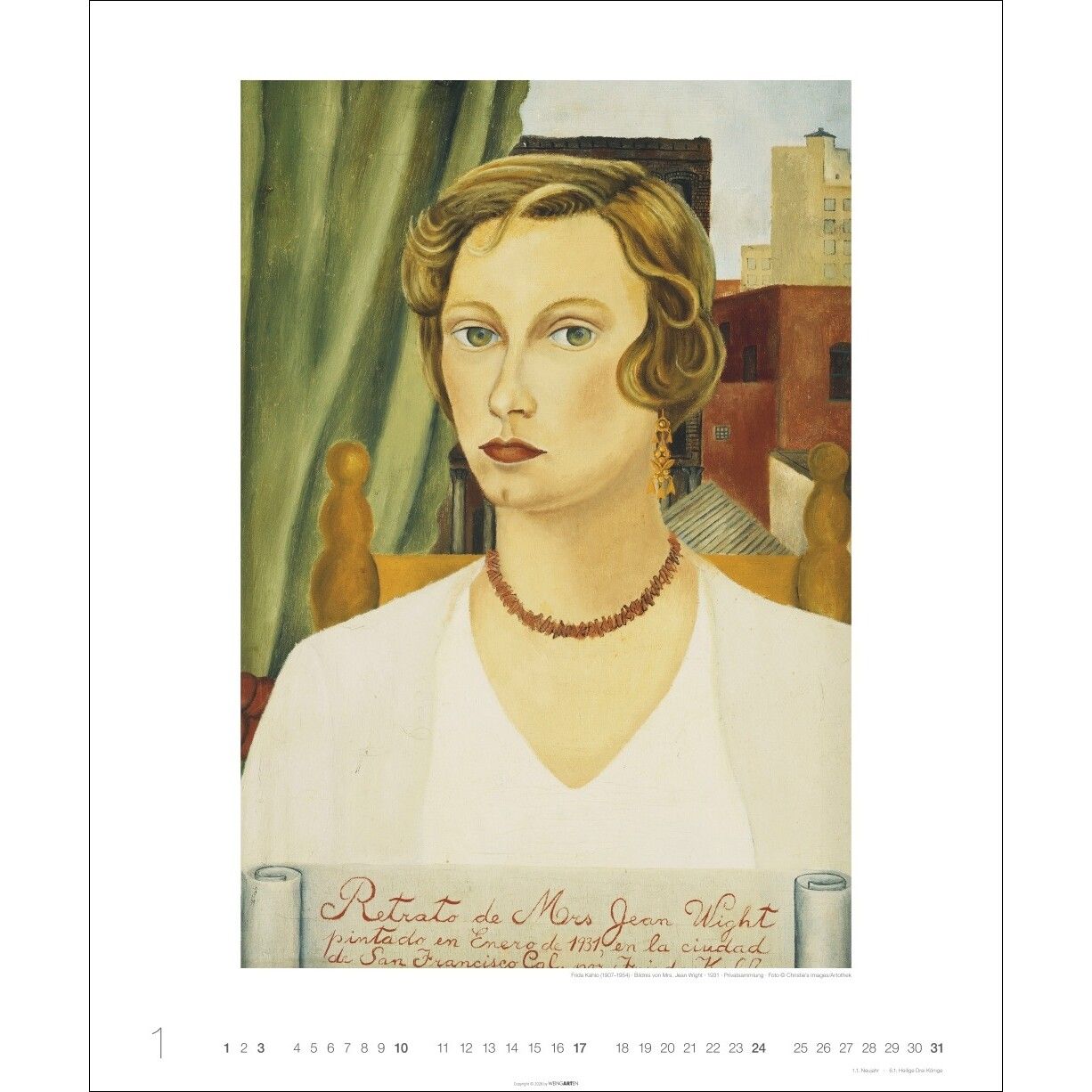 Frida Kahlo Edition - Kunst & Kultur Kalender-18