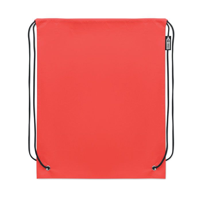 Beutel mit Kordelzug Non Woven DAFFY RPET - rot-887