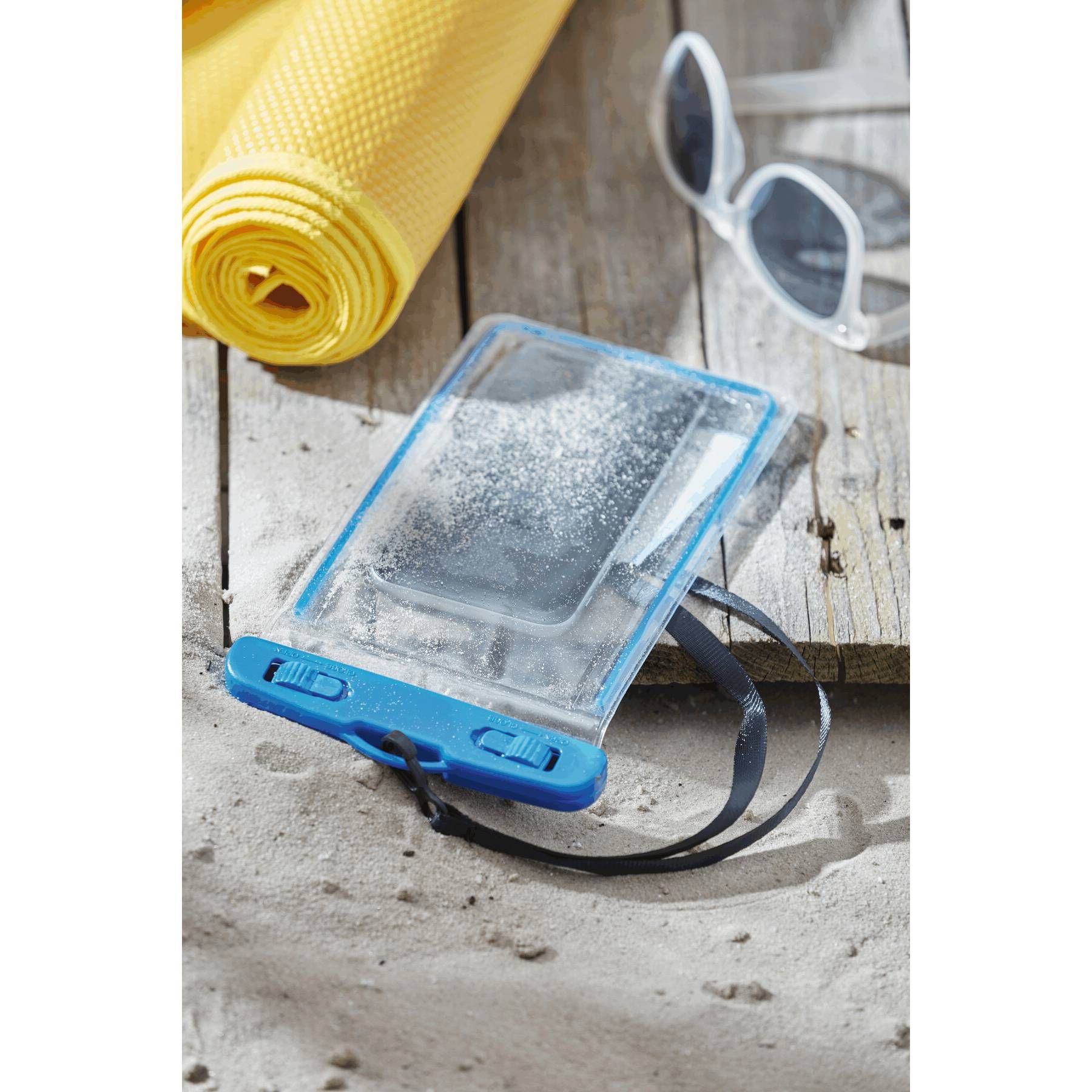 Telefon-Tasche DIVER - blau - transparent-488