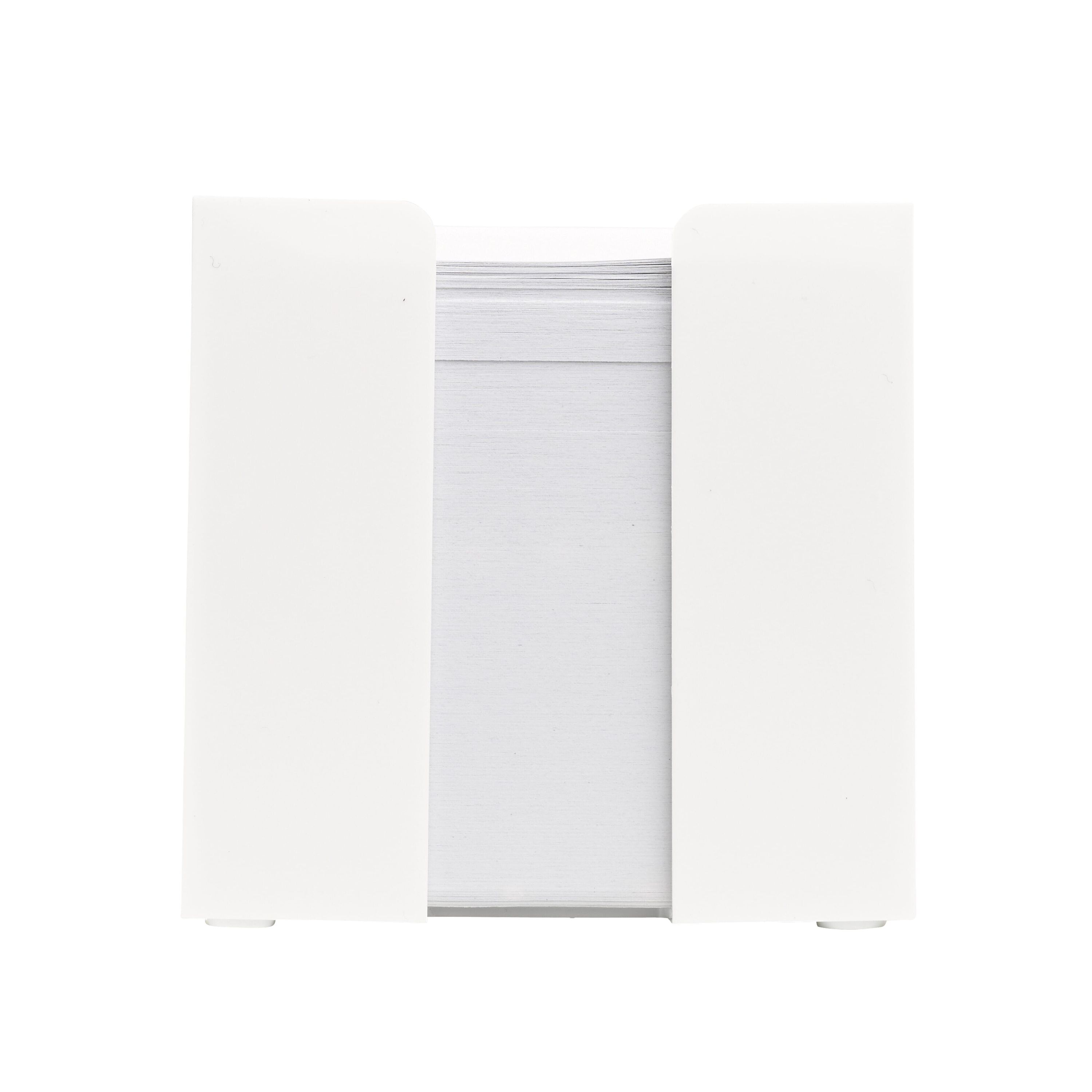 Notizzettel 10x10x10cm in Würfelbox - weiss-822