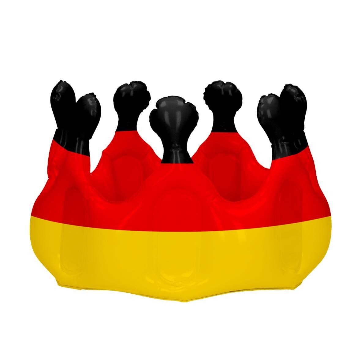 Aufblasbare Krone Deutschland - Deutschland-Farben-550