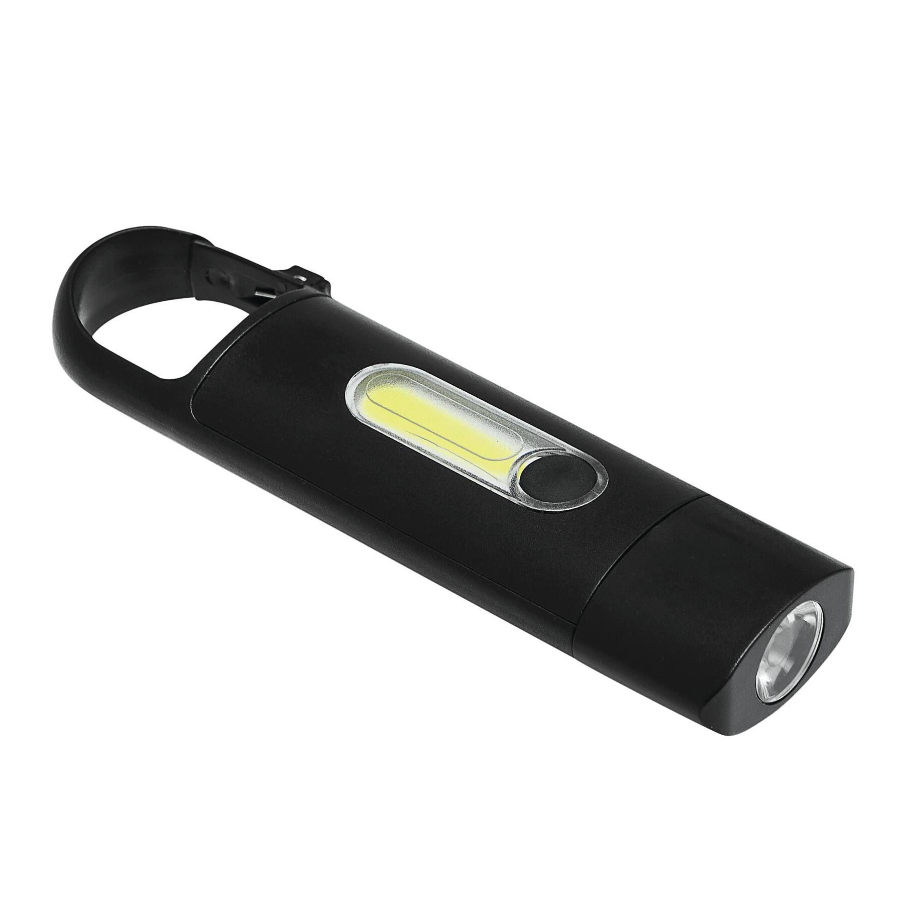 Aufladbare LED-Taschenlampe BRIGHT LIGHT - schwarz-516