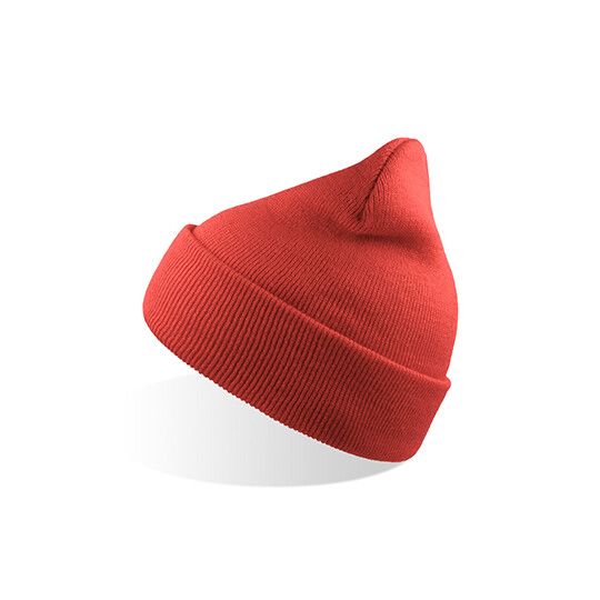 Wind Beanie Recycled - off red-213
