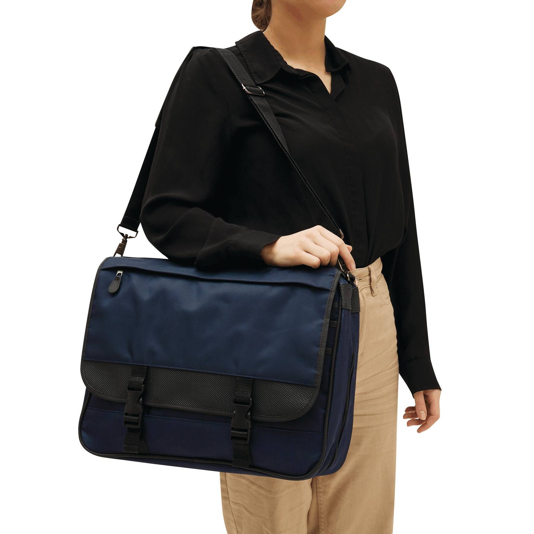 Dokumententasche AVANTI DOC - blau - schwarz-68