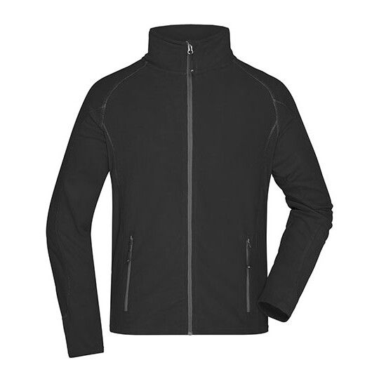 Men´s Structure Fleece Jacket - black - carbon-619