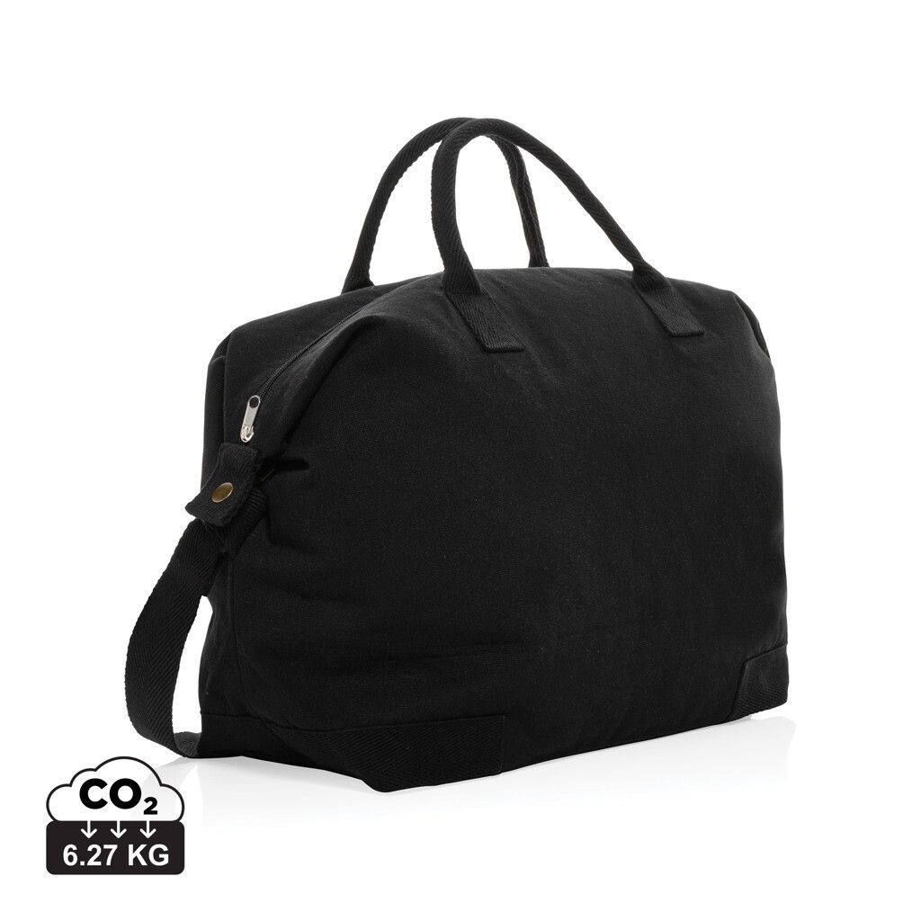 Kezar AWARE™ 500g/m² Wochenendtasche aus recyceltem Canvas - schwarz-361