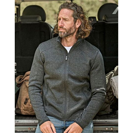 Men´s Outdoor Fleece Jacket - grey melange-697