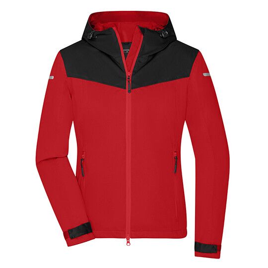 Ladies´ Allweather Jacket - light red - black - light red-57