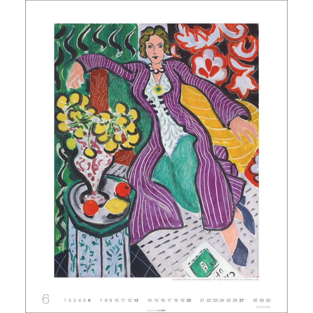 Henri Matisse Edition - Kunst & Kultur Kalender-793
