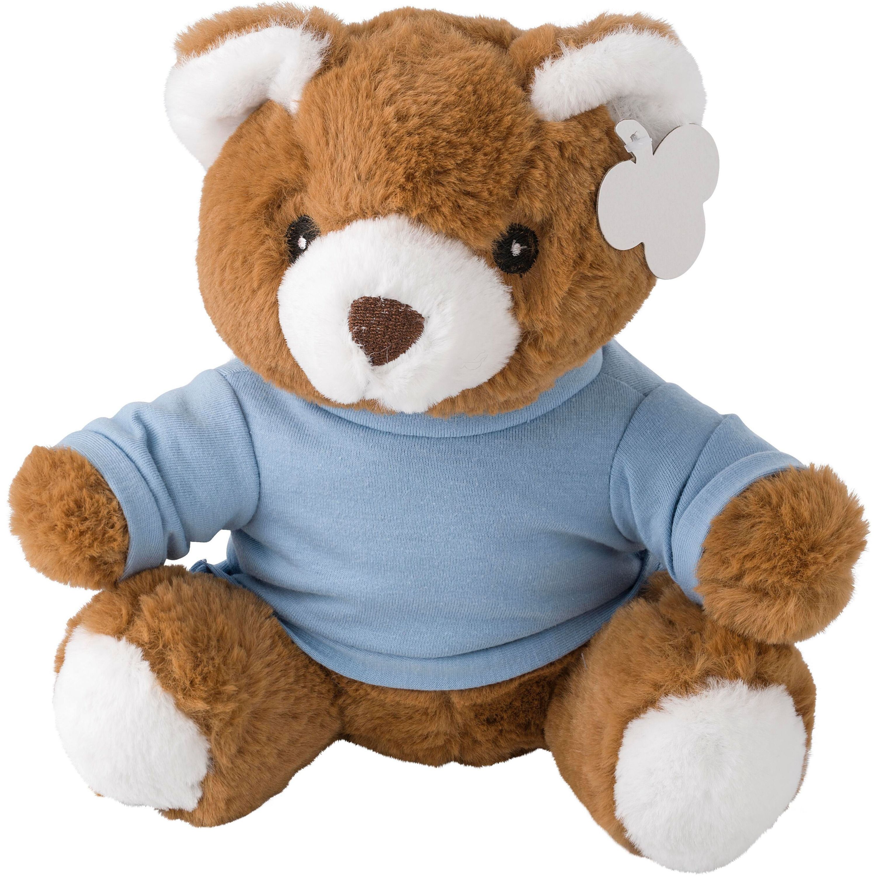 Plüsch-Teddy-Bärohne T-Shirt Alessandro - braun-195