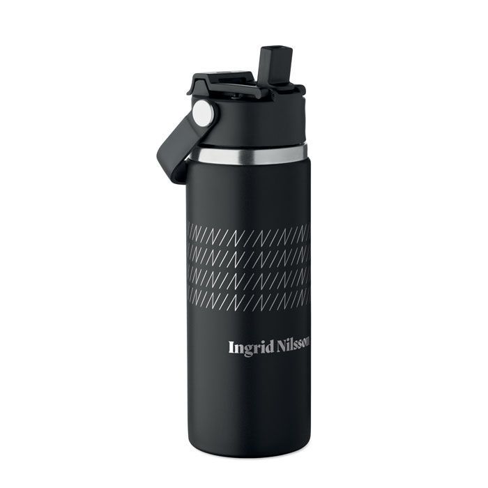 Isolierflasche 500 ml SUMA GRIP - schwarz-654