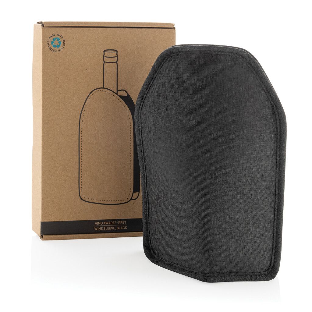 Vino AWARE™ rPET Weinkühler-Sleeve - schwarz-152