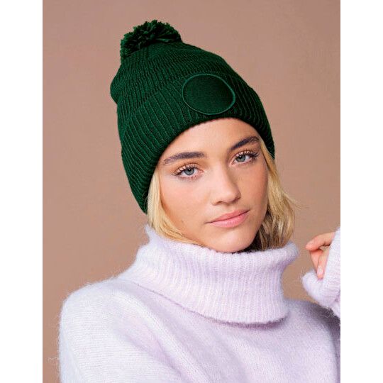 Fan Patch Beanie - graphite grey-399