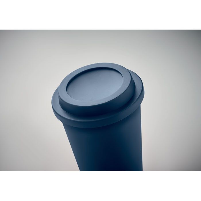 Doppelwandiger Becher PP 300ml SORA - marineblau-684