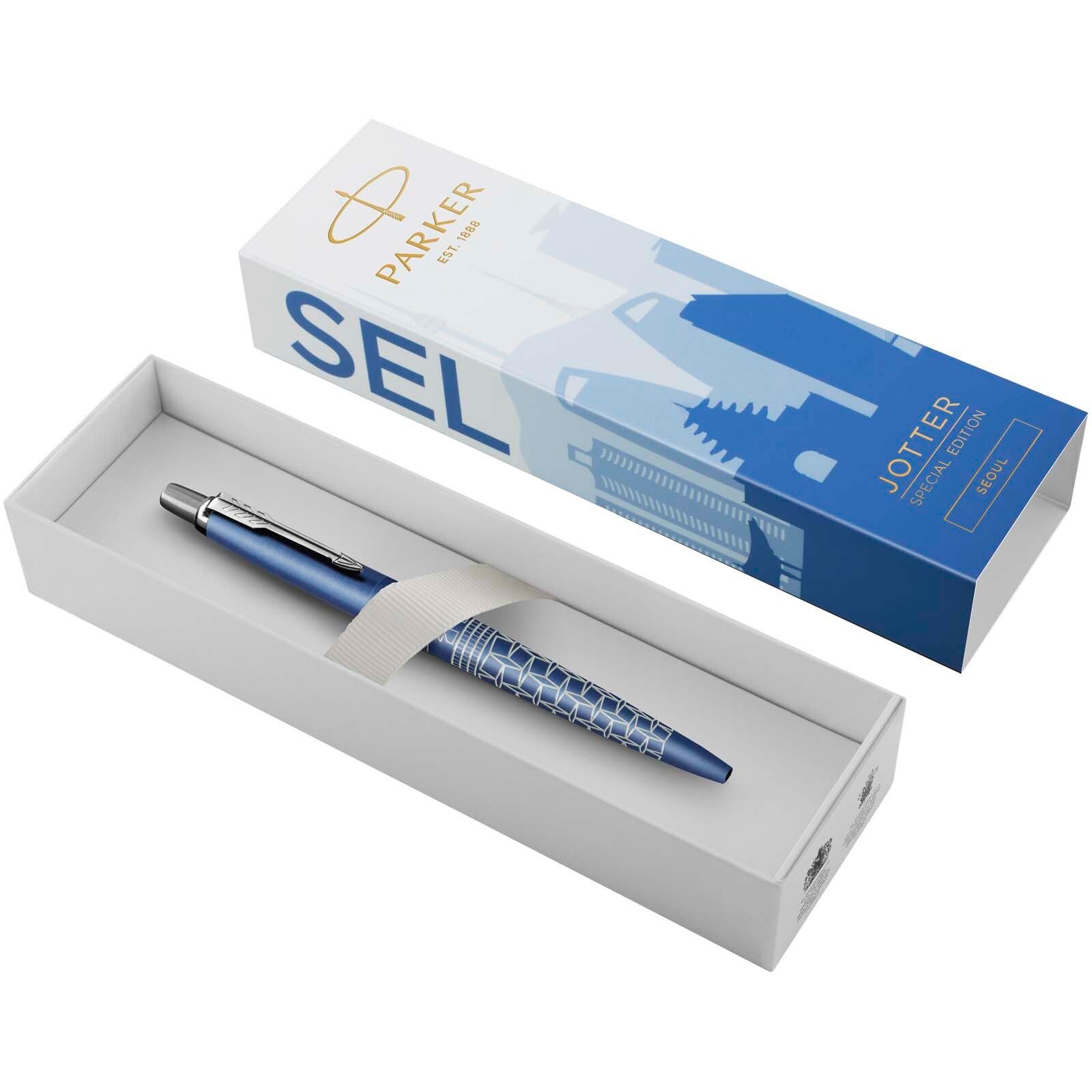 Parker Jotter SE Global Icons Kugelschreiber (blaue Mine) - electric blau-724