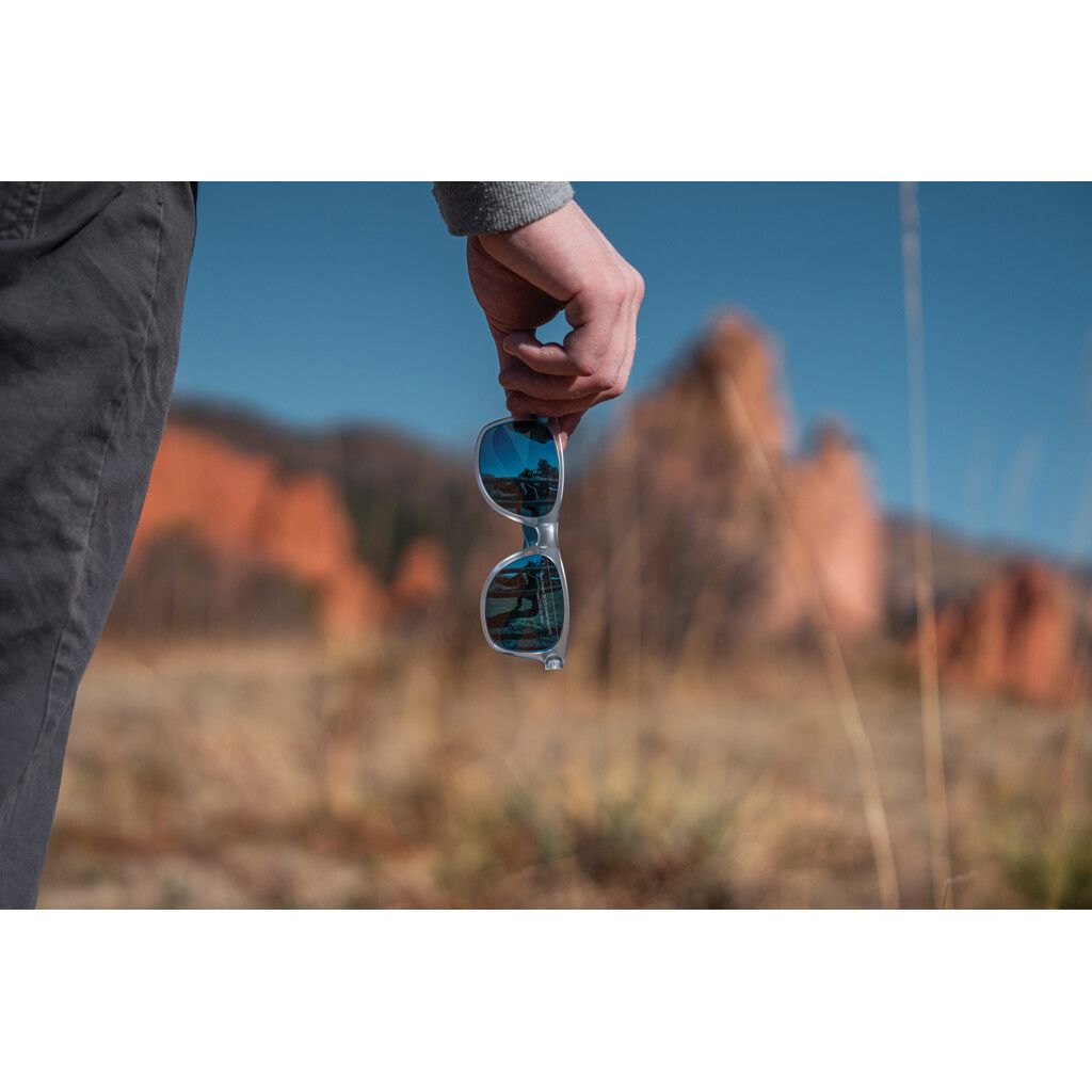 Gleam Sonnenbrille aus RCS rec. PC mit verspiegelten Gläsern - blau-826