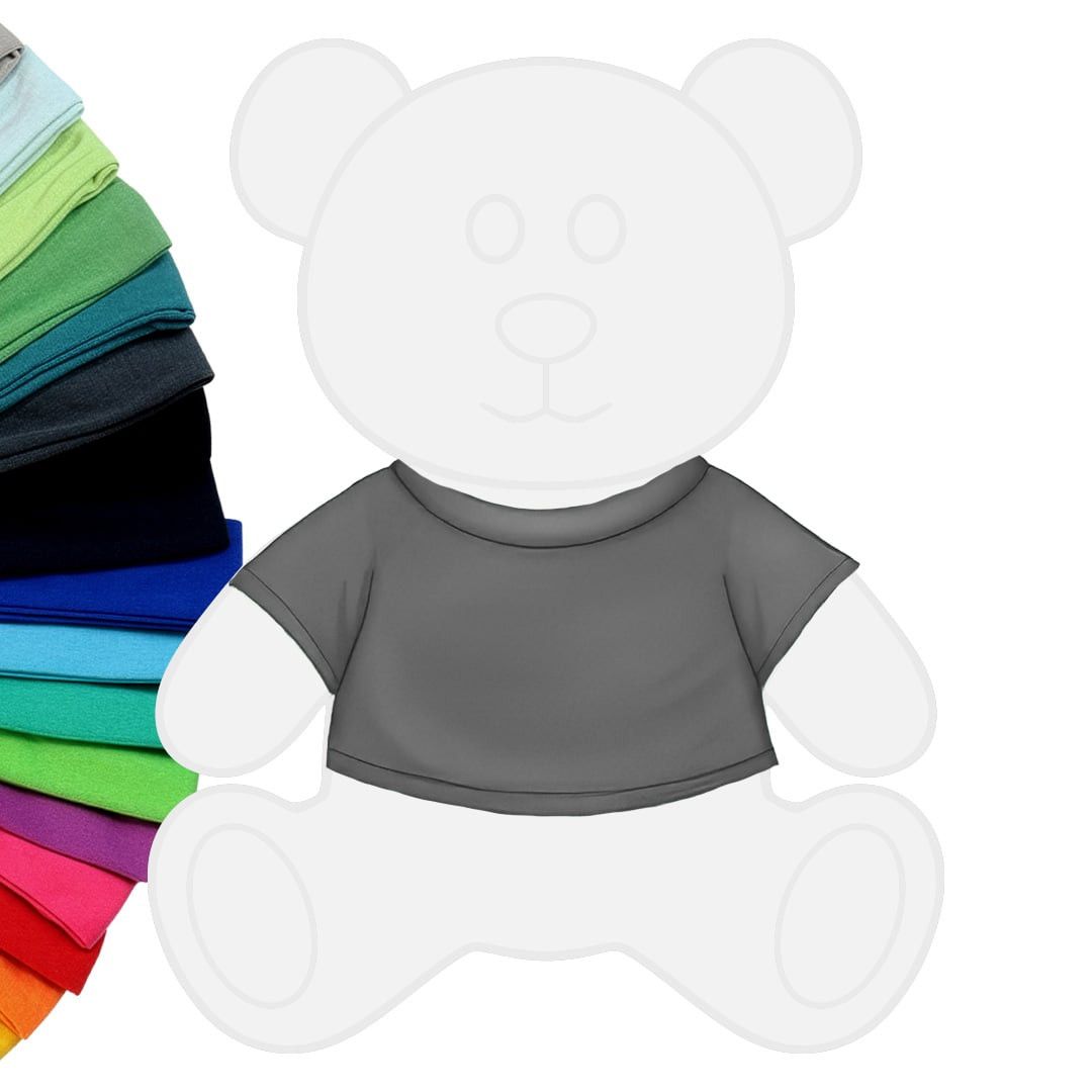 Mini-T-Shirt - Größe L - anthrazit-487