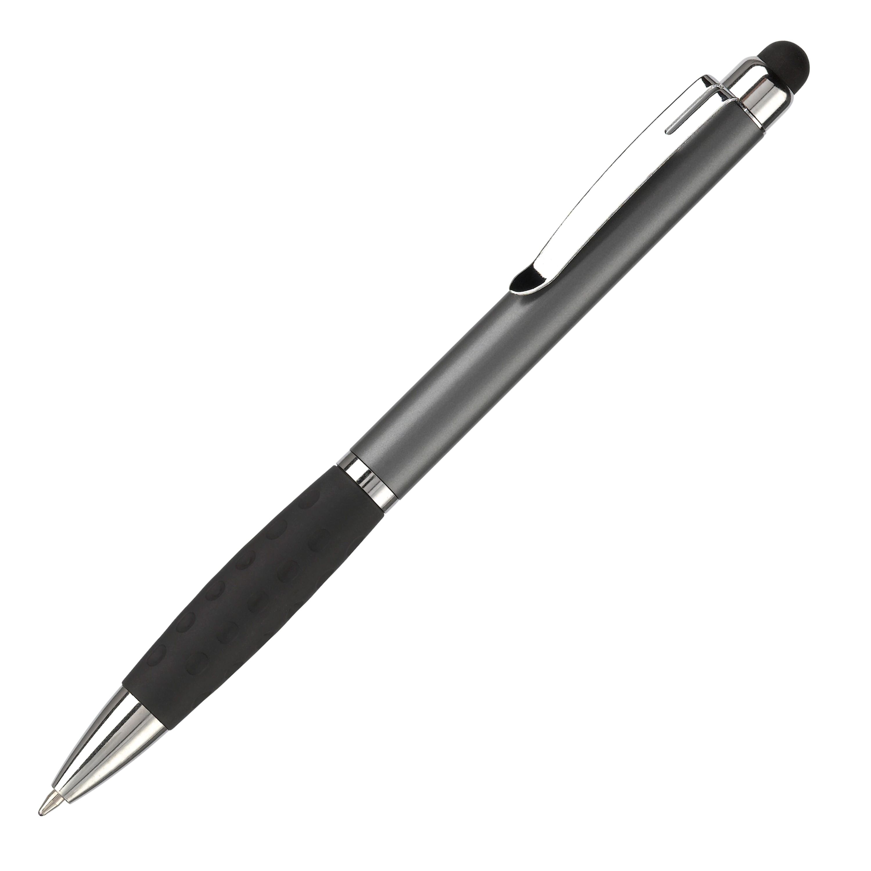 Kugelschreiber Mercurius mit Touch - dunkelgrau-339